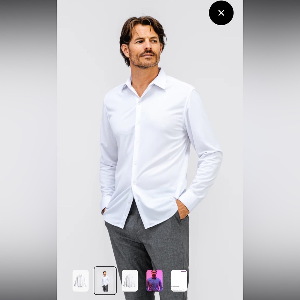 Ministry of Supply White Dress Shirt